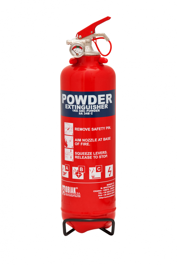 Fire Extinguisher 1Kg Dry Powder (BSI KITEMARK)