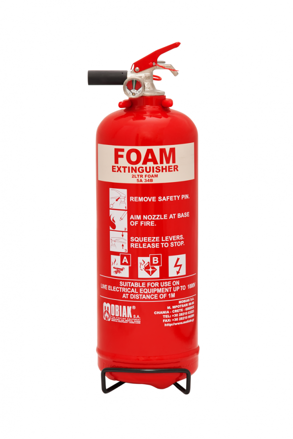 Fire Extinguisher 2Lt Foam (BSI KITEMARK)